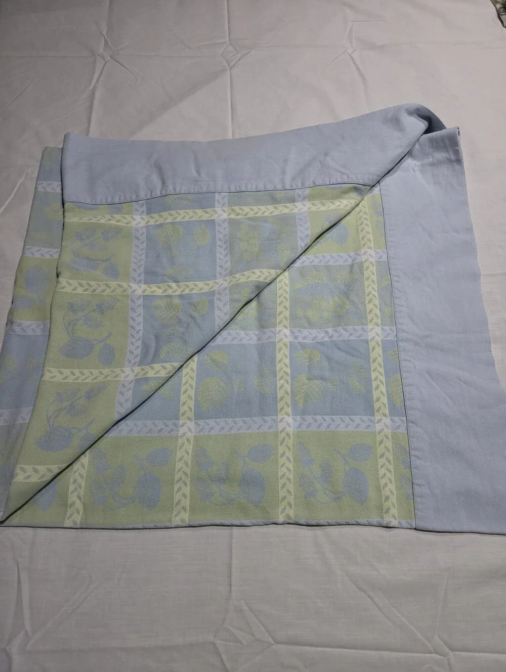 Crate & Barrel Colette Green Blue Pastel 60